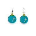 Christmas Bauble Drop Earrings by Lipstick & Chrome