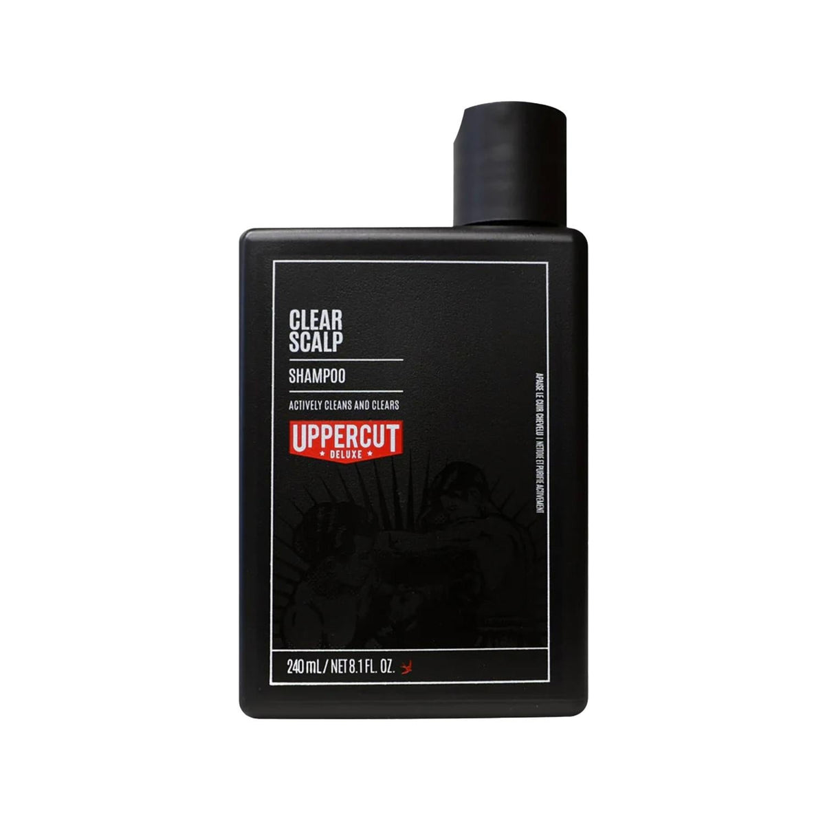 Uppercut Deluxe Clear Scalp Shampoo 240ml - Effective Scalp Cleansing for Healthier Hair