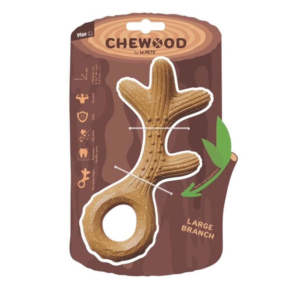 M-Pets Brunch Chewood Durable Dog Chew Toy Large 20.2cm