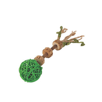 M-Pets Charmy Amulet Matatabi & Catnip Cat Toy Green 18 cm