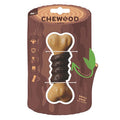 M-Pets Chewood Bone Dog Toy Durable Pine & Rubber Small