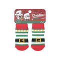 M-Pets Christmas Elf Non-Slip Pet Socks 4-Pack 9x3.5cm