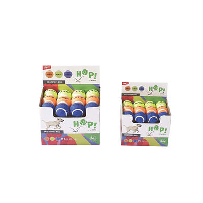 M-Pets Hop Tennis Ball Durable Bouncy Dog Toy 6.4 cm