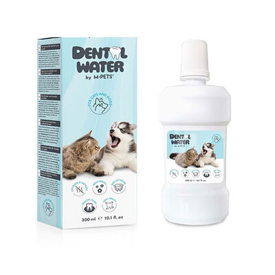 M-Pets Dental Water for Cats & Dogs Fresh Breath Solution 300ml