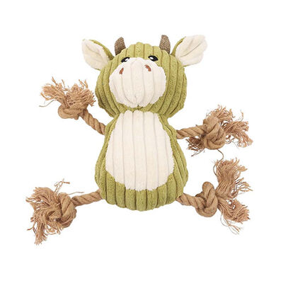 M-Pets Rosie Eco Plush Dog Toy Sustainable Fiber Fill 11in