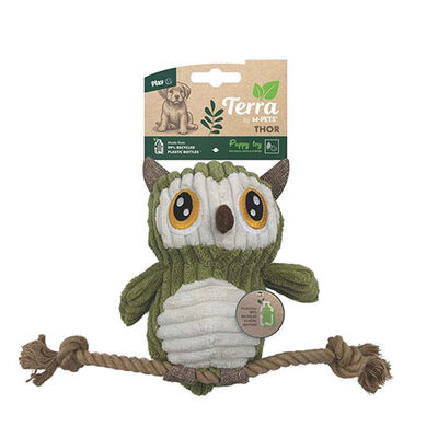 M-Pets Thor Eco Plush Dog Toy Sustainable Squeaker 30x13x7 cm