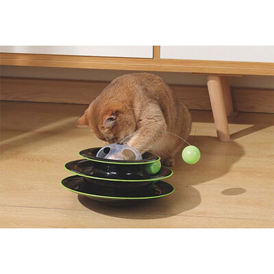 M-Pets Play Tower Drone ECO Interactive Cat Toy 25cm
