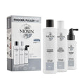 Nioxin Hair Care Set for Natural Hair - Anti-Hair Loss Products, Large Size Hair Care Routine for Thinning Hair