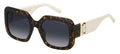 Marc Jacobs 647/S Dark Grey Shaded Women's Sunglasses 53mm