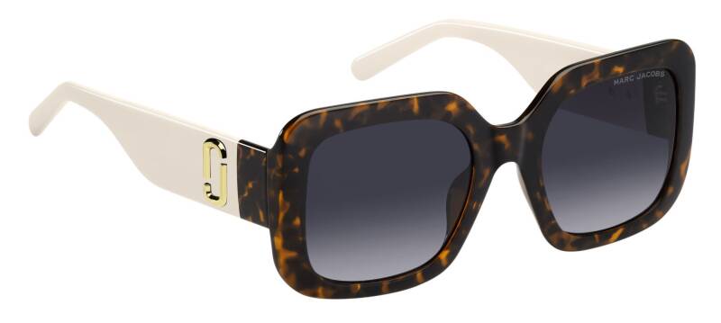 Marc Jacobs 647/S Dark Grey Shaded Women's Sunglasses 53mm