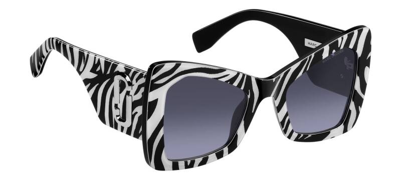 Marc Jacobs 761/S Grey Azure Square Women's Sunglasses 52mm