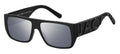 Marc Jacobs Marc Logo 096/S Silver Unisex Sunglasses