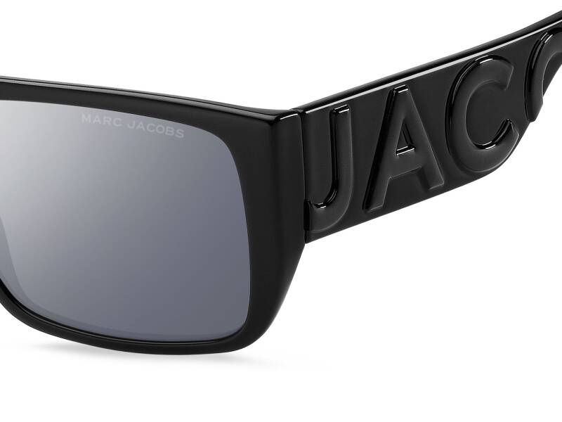 Marc Jacobs Marc Logo 096/S Silver Unisex Sunglasses