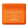 Maruderm Radiance Boost Toner Pads Brightening Formula 100 Count
