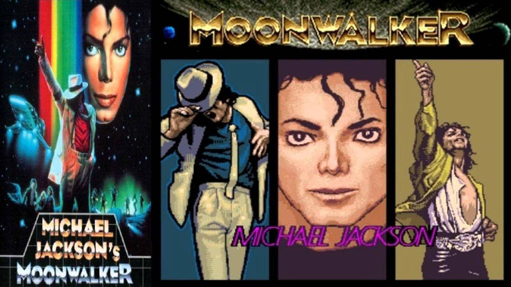 Michael Jackson's Moonwalker Sega Genesis Mega Drive Video Game 1990