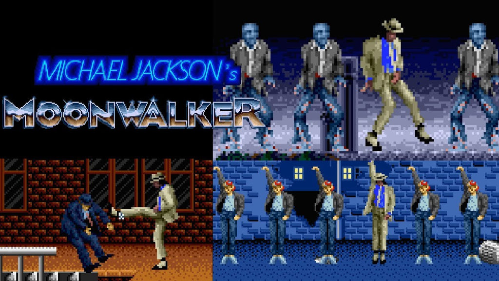 Michael Jackson's Moonwalker Sega Genesis Mega Drive Video Game 1990