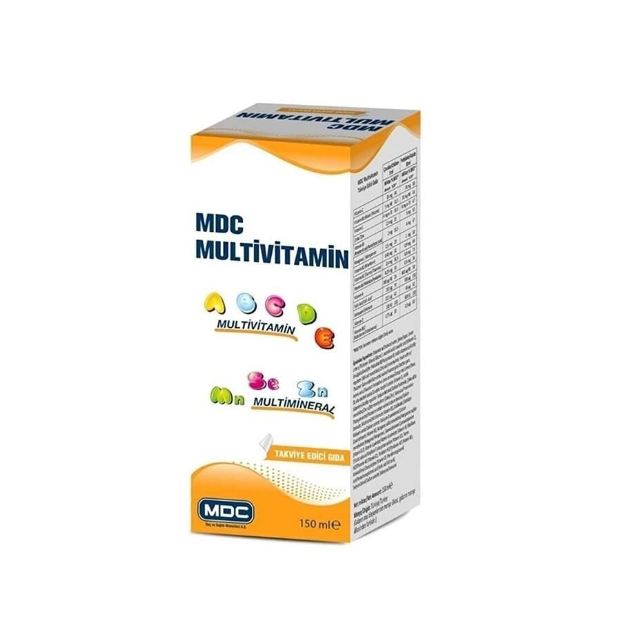 Mdc Medica Ilac Multivitamin & Multimineral Syrup 150ml