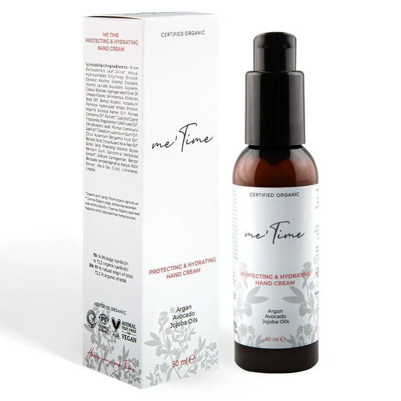 Me Time Organic Protecting & Hydrating Hand Cream 50 ml