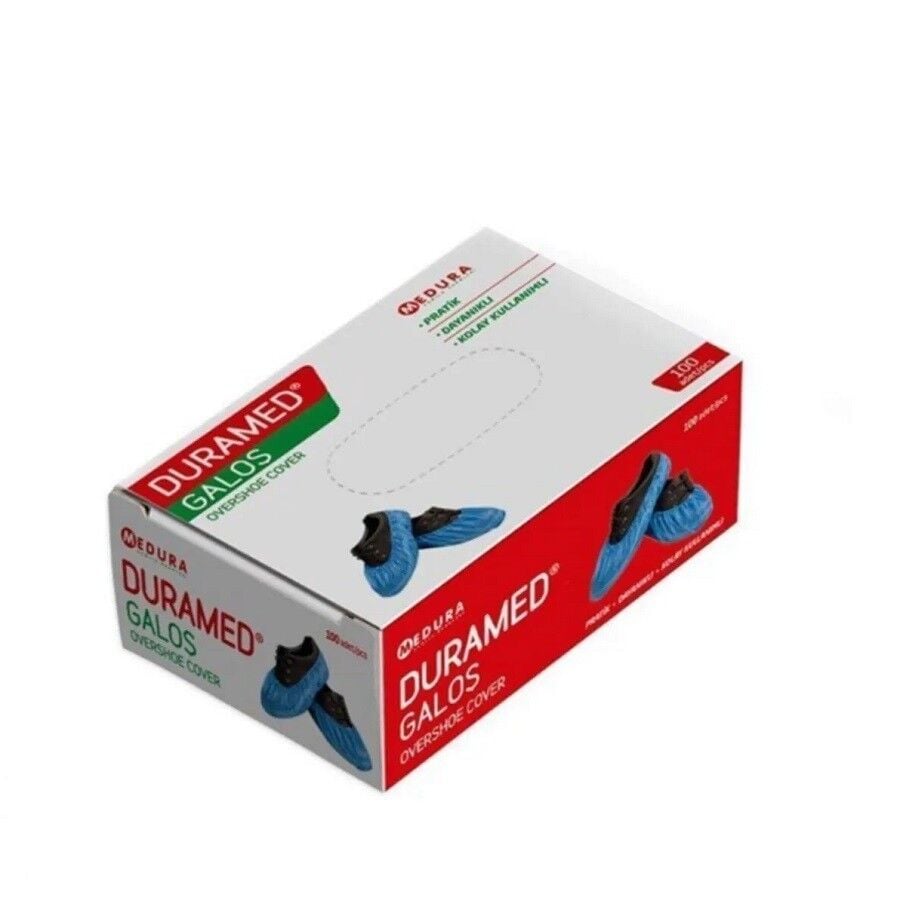 Medura Duramed Disposable Shoe Covers for Floor Protection 100 Count