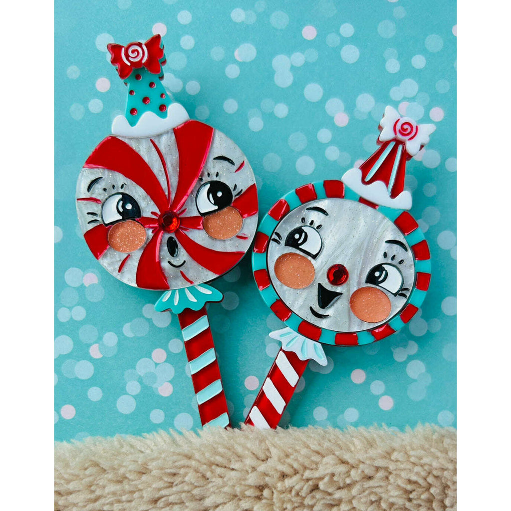 Merrymints Brooch Set by Johanna Parker x Lipstick & Chrome