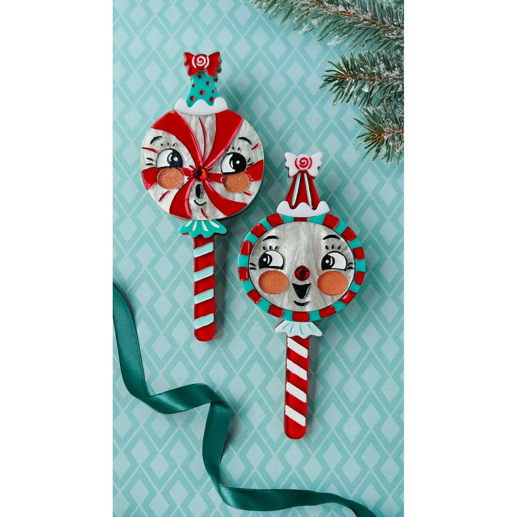 Laughing Merrymint Brooch by Johanna Parker x Lipstick & Chrome
