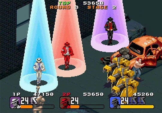 Michael Jackson's Moonwalker Sega Genesis Mega Drive Video Game 1990