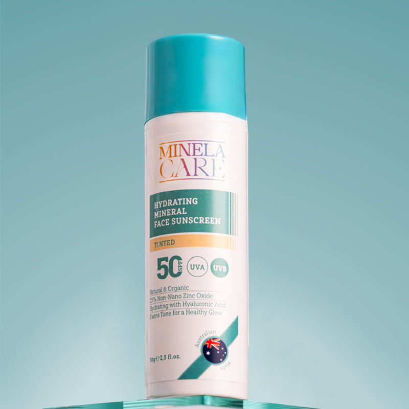 Minela Care SPF 50 Tinted Mineral Face Sunscreen 70g