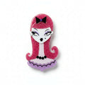 Bubblegum Boo Spooky Doll Brooch by Miss Fluff x Lipstick & Chrome