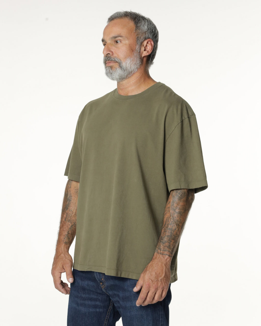 MENS MOCK NECK TEE