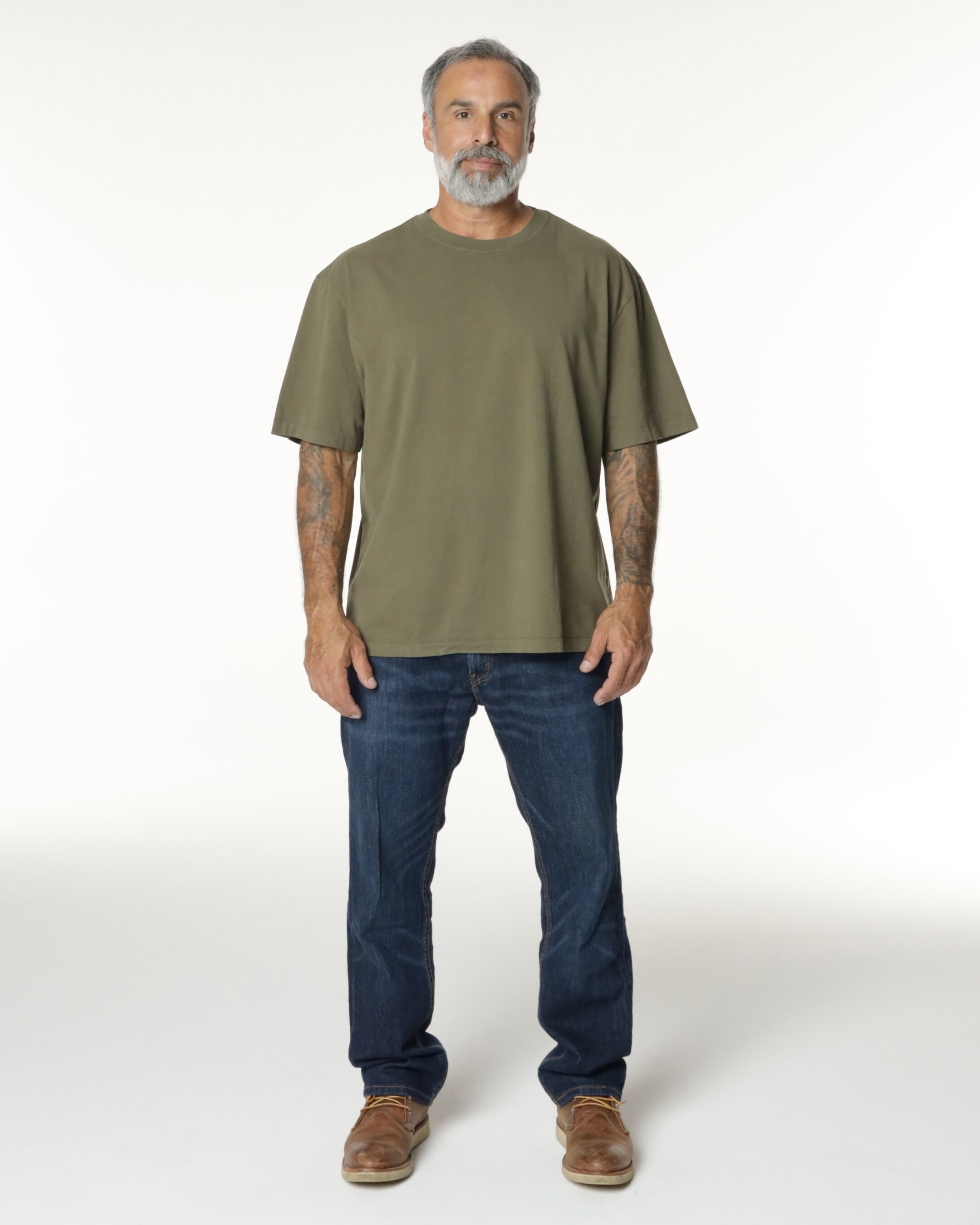 MENS MOCK NECK TEE