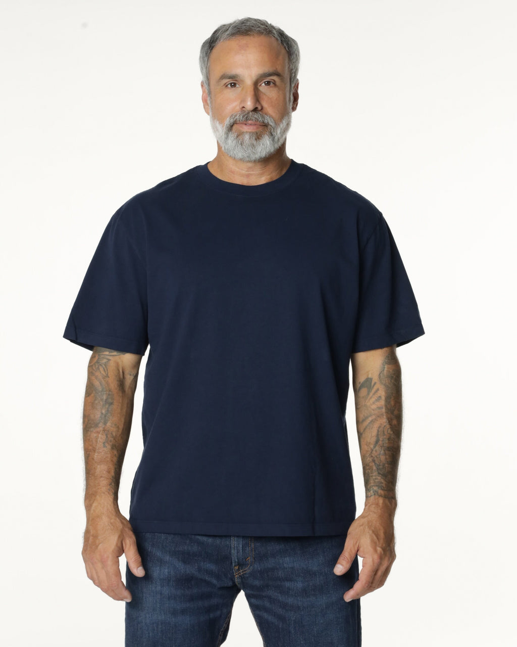 MENS MOCK NECK TEE