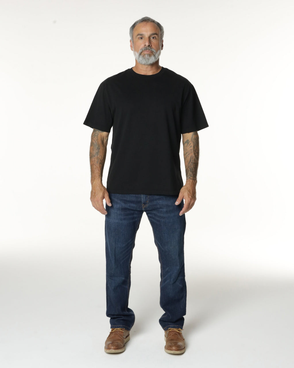 MENS MOCK NECK TEE