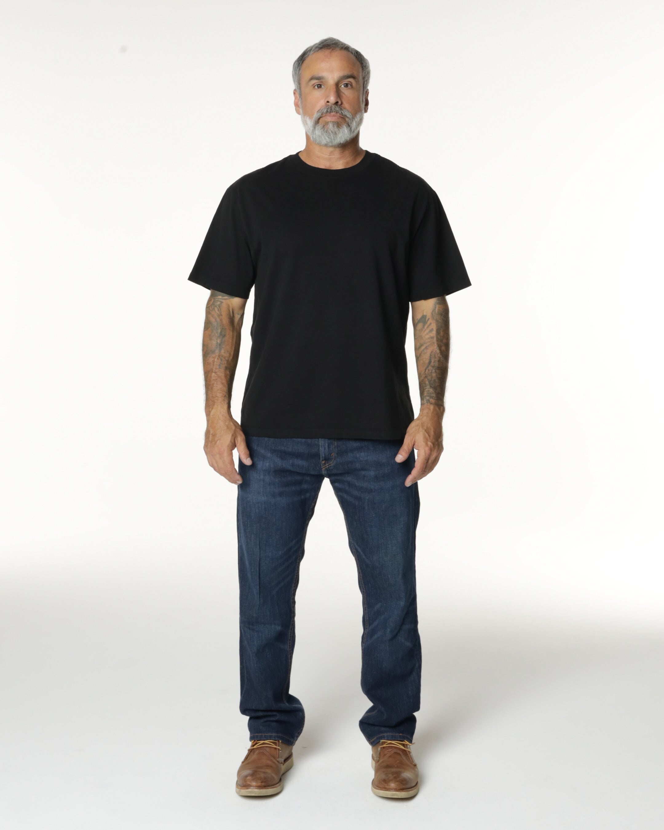 MENS MOCK NECK TEE