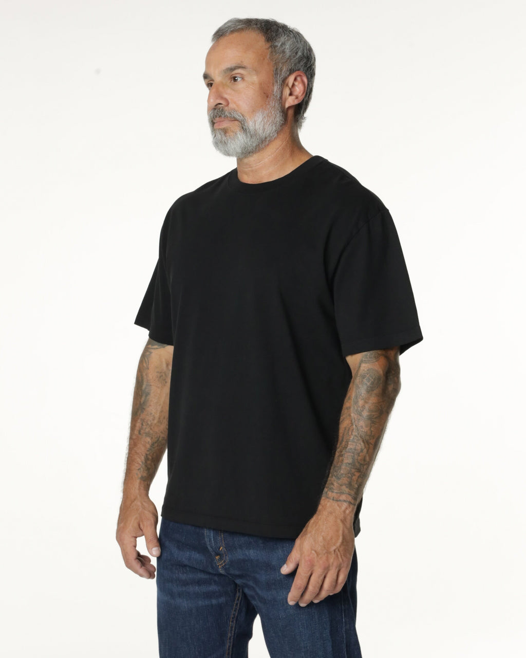 MENS MOCK NECK TEE