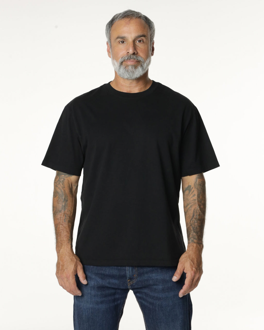 MENS MOCK NECK TEE