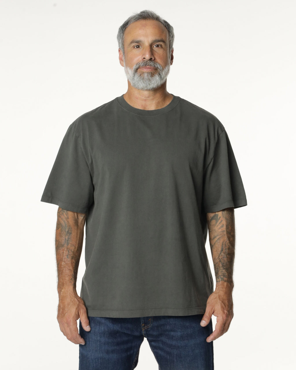 MENS MOCK NECK TEE