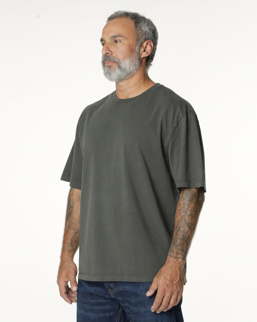 MENS MOCK NECK TEE