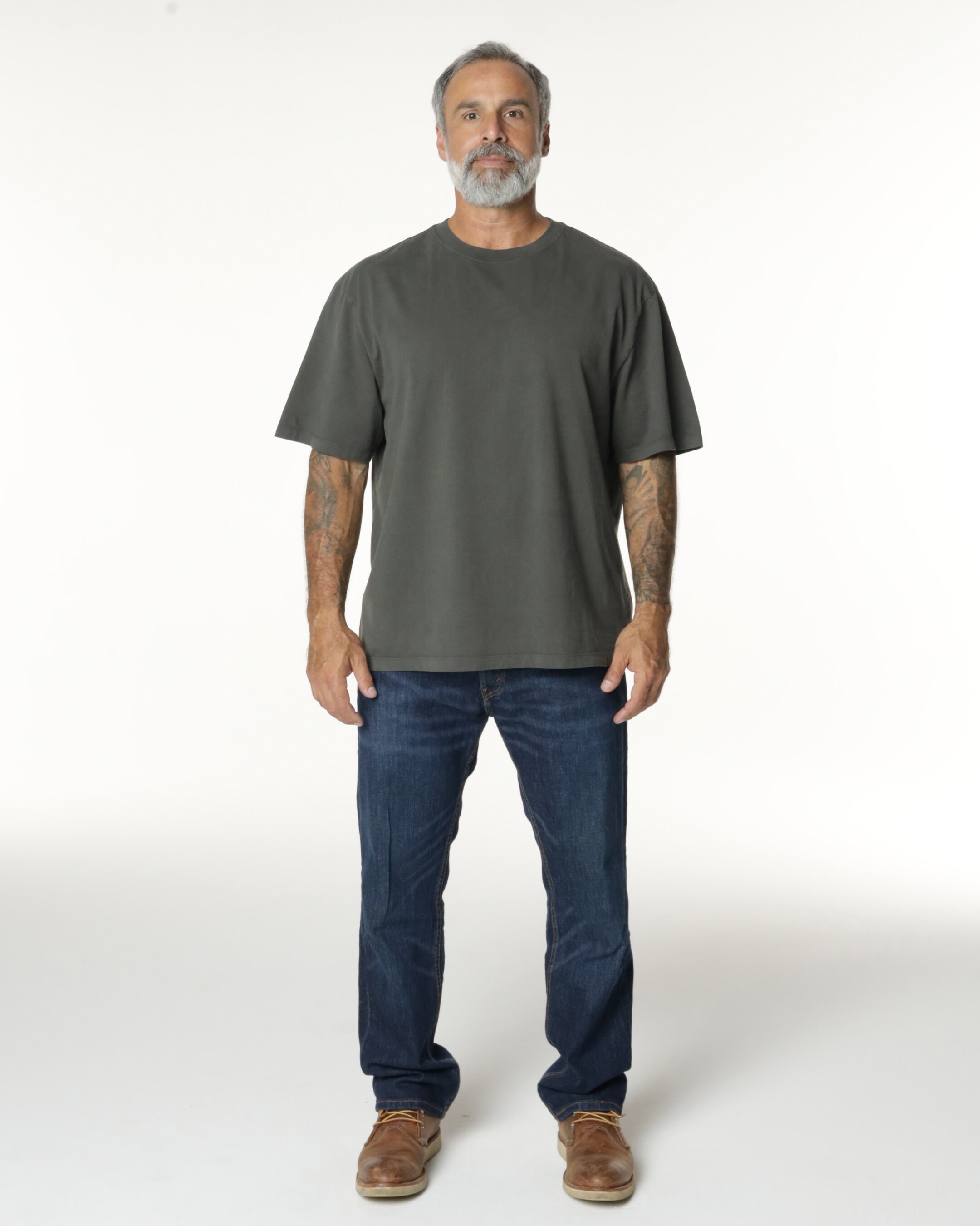 MENS MOCK NECK TEE