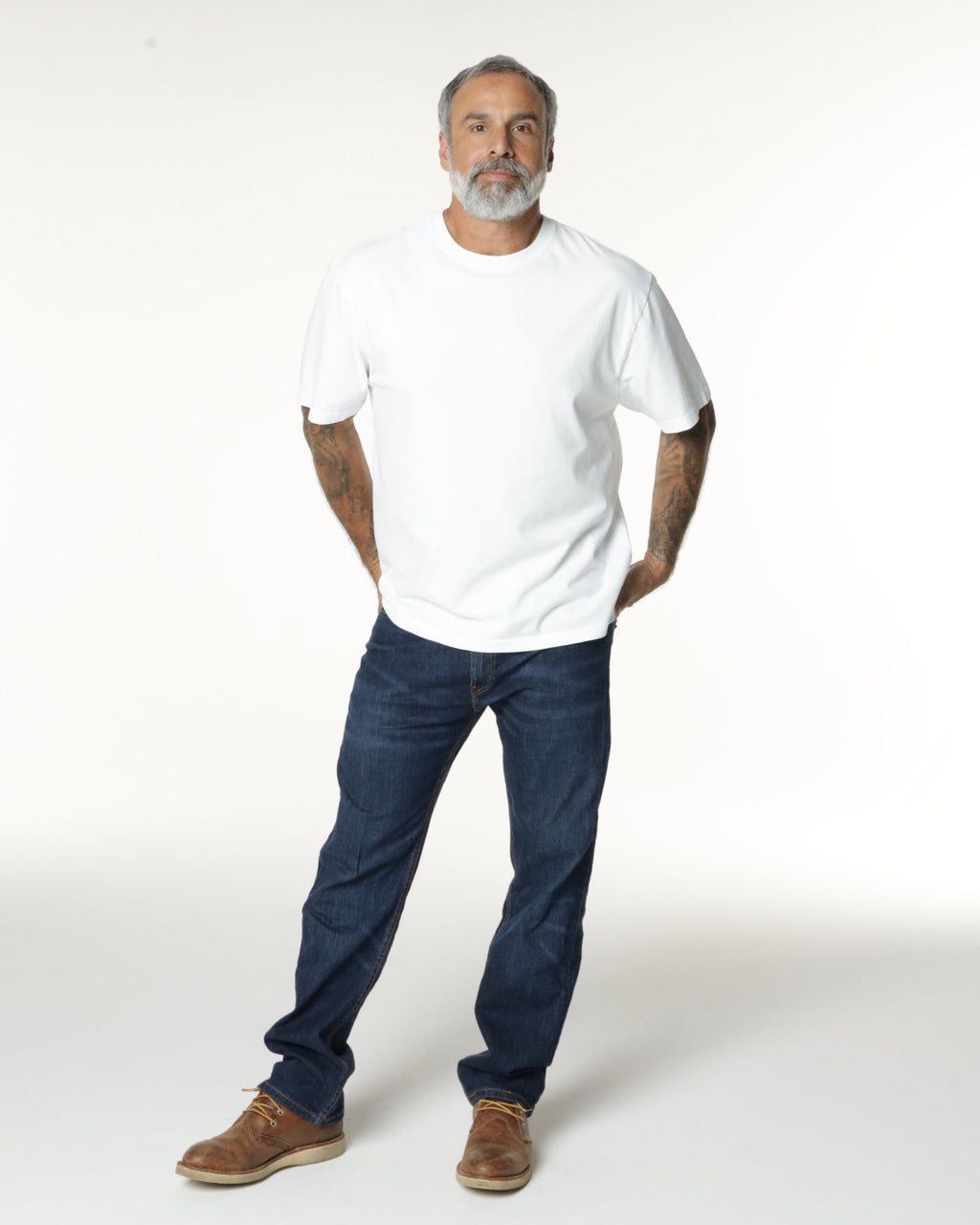 MENS MOCK NECK TEE