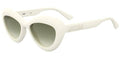 Moschino MOS163/S Green Shaded Women's Sunglasses 1 Pair
