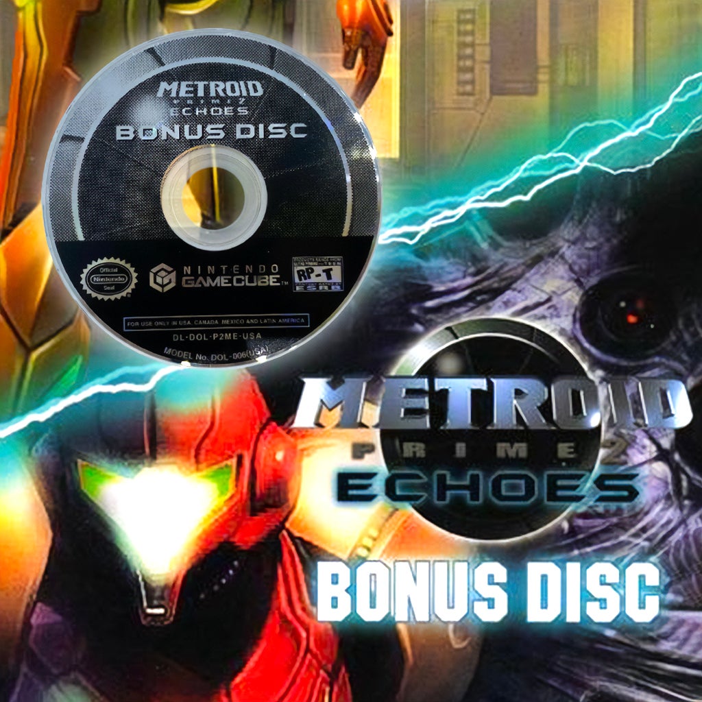 Metroid Prime 2: Echoes Bonus Disc (Gamecube)