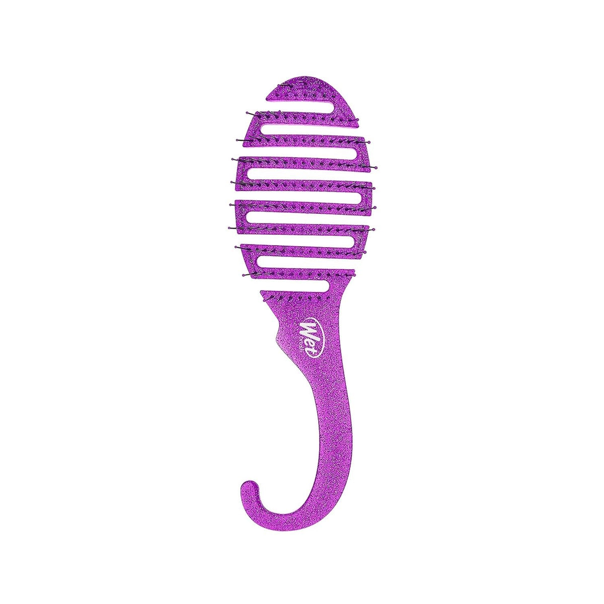 Wet Brush Shower Detangler Glitter Hair Brush Purple - Gentle Hair Care for Wet Hair
