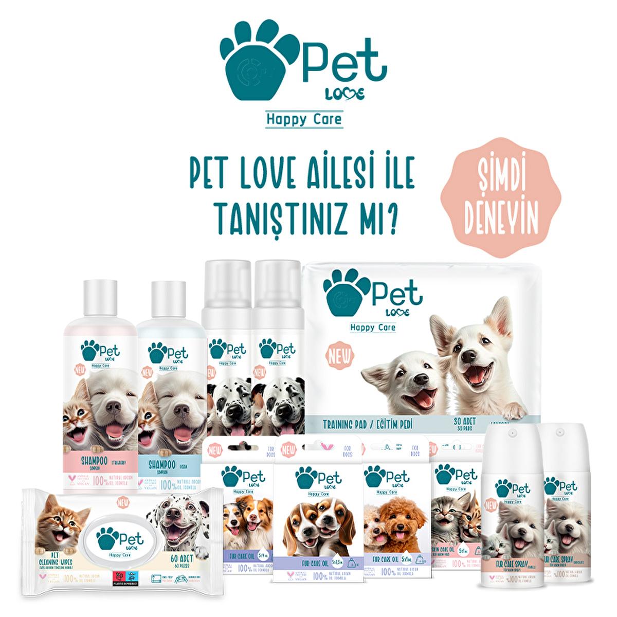 Pet Love Argan Oil Pet Shampoo for Cats & Dogs - Natural, Gentle, 16.91 fl oz