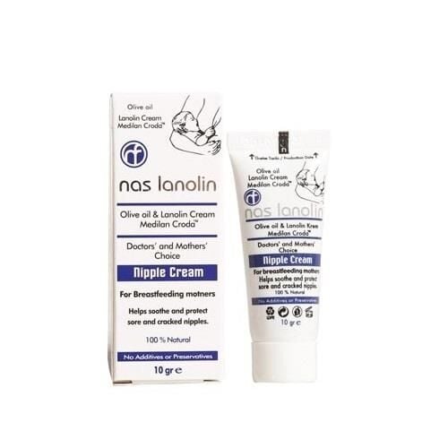 Nas Farma Lanolin Nipple Care Cream with Olive Oil 10g