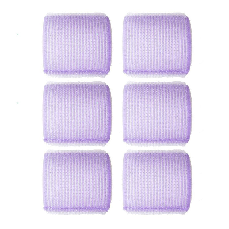Nascita Sponge Hook-and-Loop Hair Rollers for Soft Curls 6-Pack