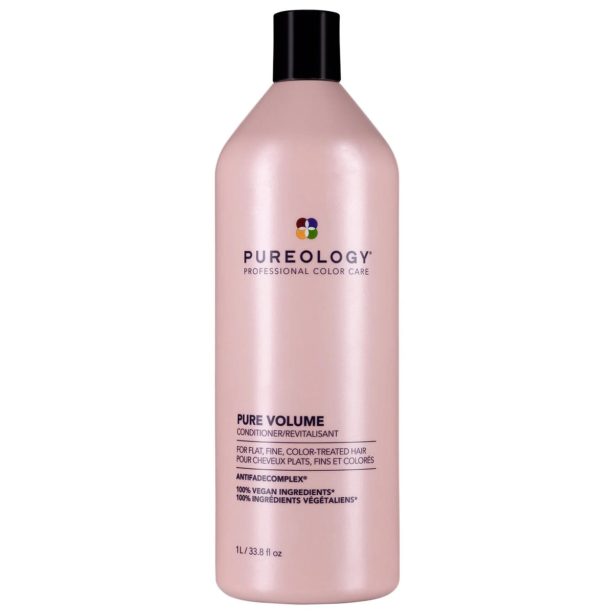Pure Volume Conditioner - Vegan, Sulfate-Free, Color-Safe for Fine Hair | Enhances Volume & Restores Movement