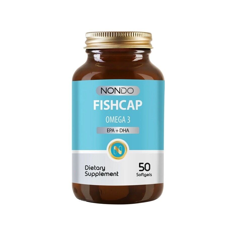 Nondo Vitamins Fishcap Omega 3 Softgels 50 Count