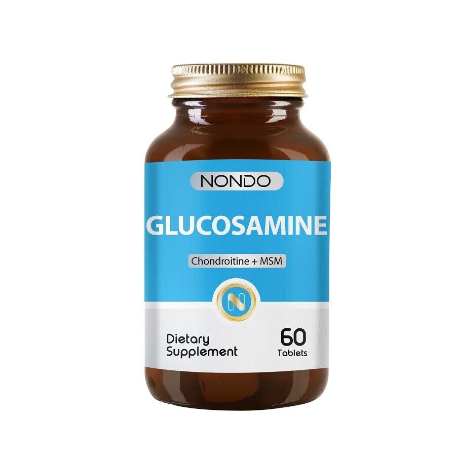 Nondo Vitamins Glucosamine Chondroitin & MSM Support 60 Tablets