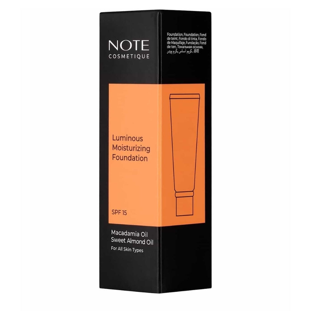 Note Luminous Moisturizing Foundation 004 for Radiant Skin 35ml