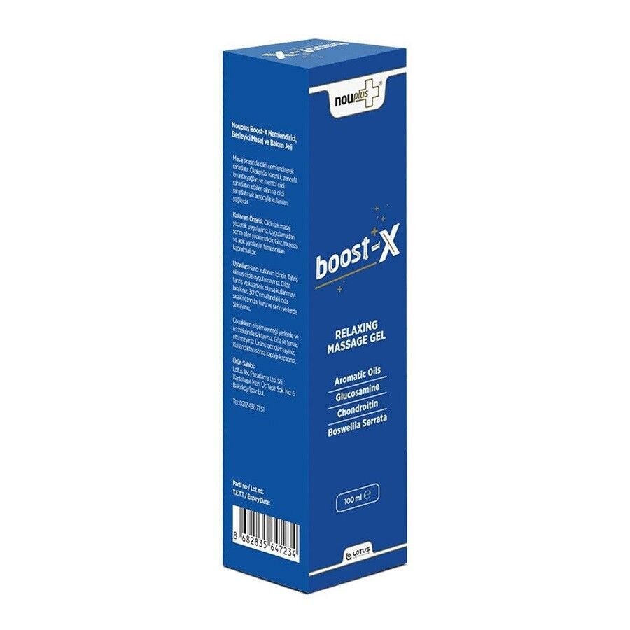Nouplus Boost-X Gel Soothing Body Massage Formula 100 ml